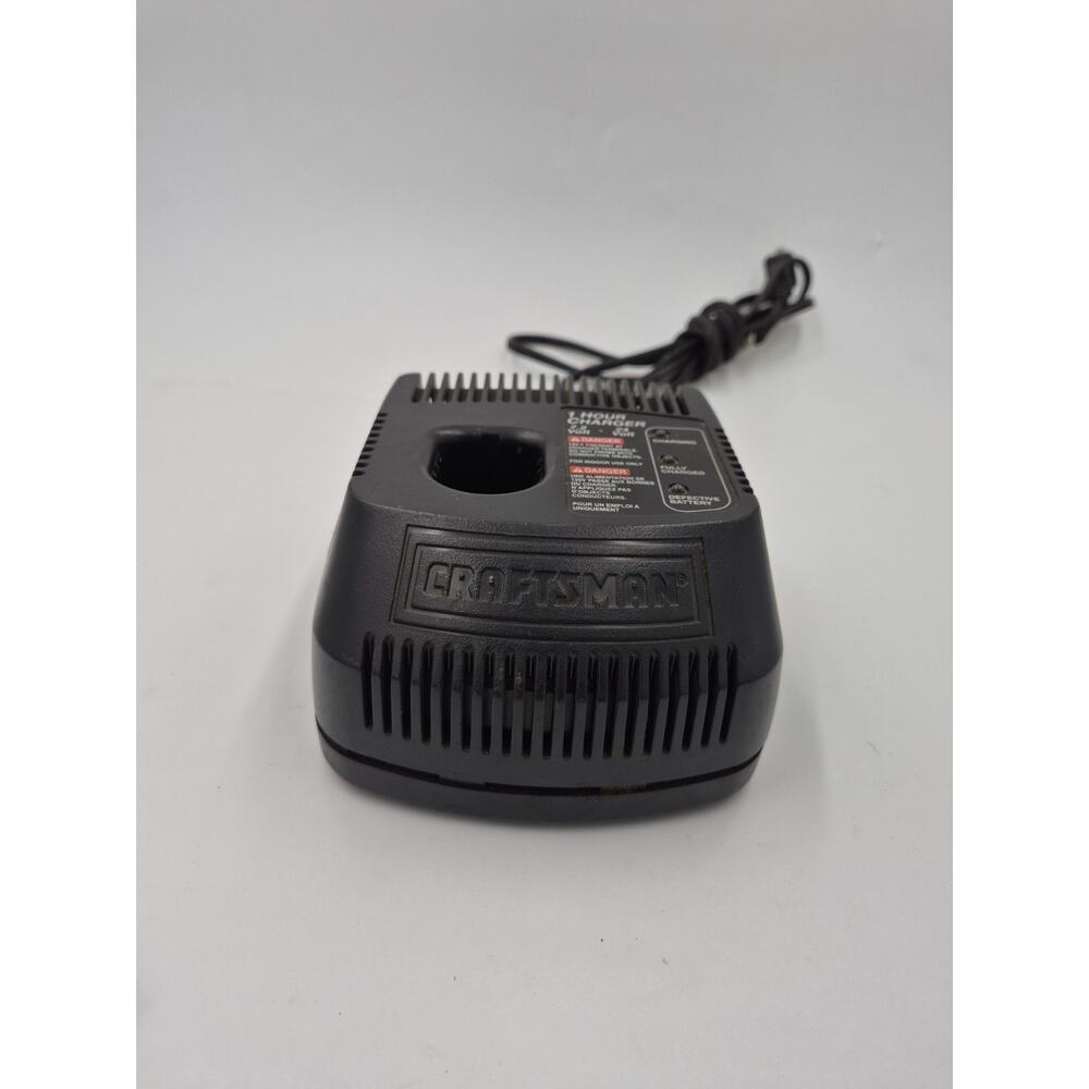 Craftsman 1-Hour Fast Battery Charger 1425301 7.2v 12v 18v 19.2v 24v w/Battery